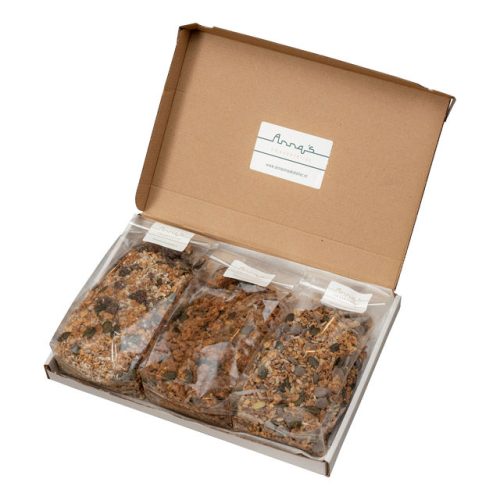 Anna's granola box